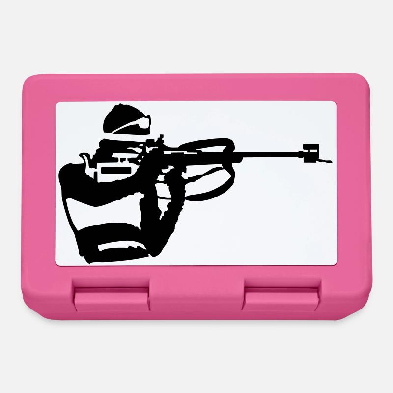 Biathlon - Brotdose - Pink