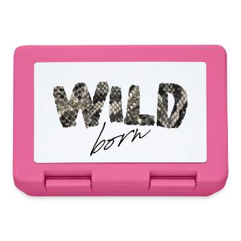 Wild Born Snake Print - Brotdose - Pink - Vorne