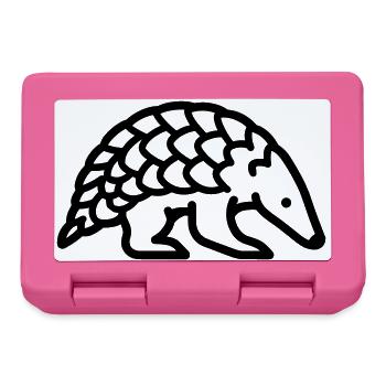 Schuppentier - Brotdose - Pink - Vorne