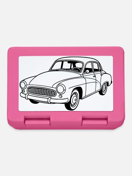 Wartburg 311 / 312 Coupé - Brotdose - Pink