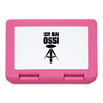 ich bin ossi - Brotdose - Pink - Vorne