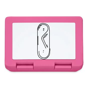 Snowboard - Lunchbox - pink - Front
