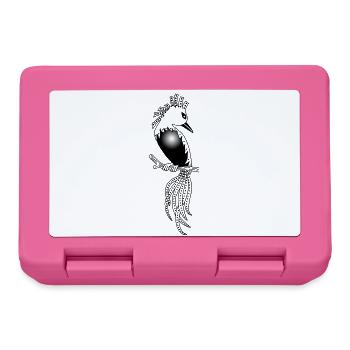 Der Onyx-Vogel - Brotdose - Pink - Vorne