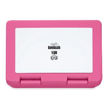 Motorrad Gemisch 1.50 Bier - Brotdose - Pink - Vorne