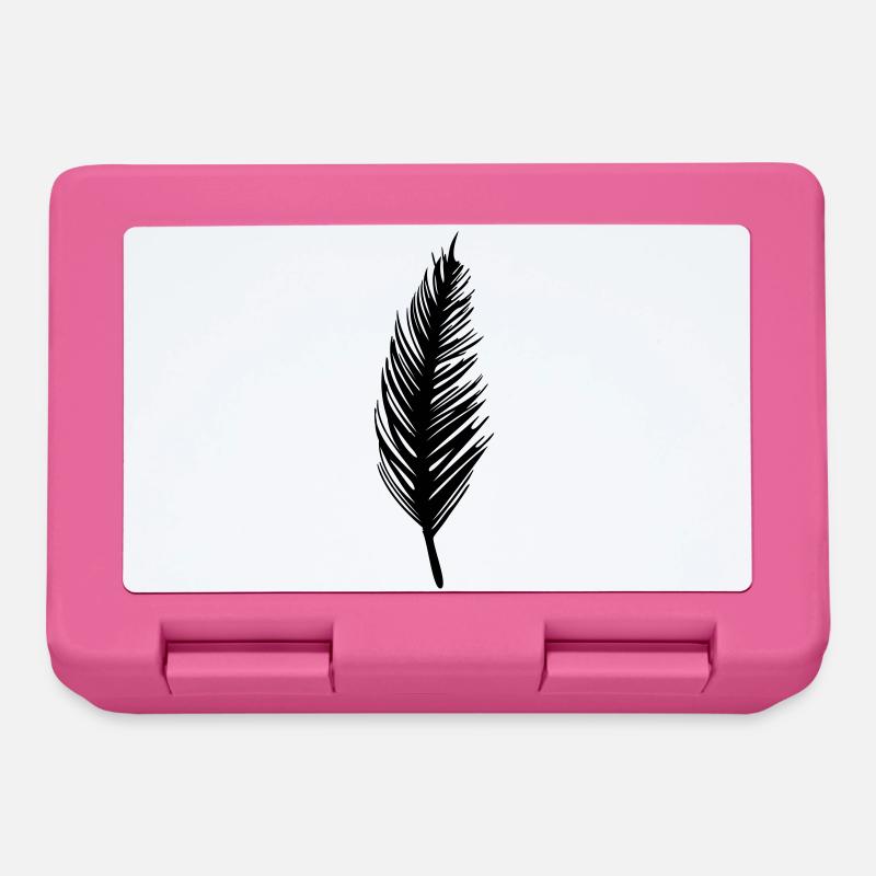 Feder - Brotdose - Pink