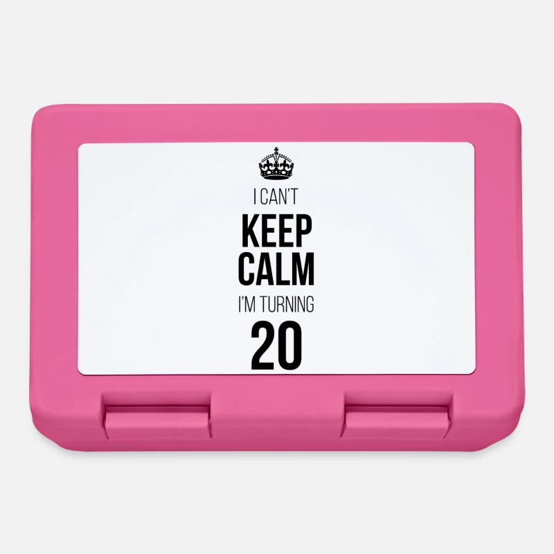 Ich kann mich nicht beruhigen. Ich werde 20. - Brotdose - Pink