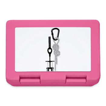 klettern bouldern felsklettern berge Bergsport - Brotdose - Pink - Vorne