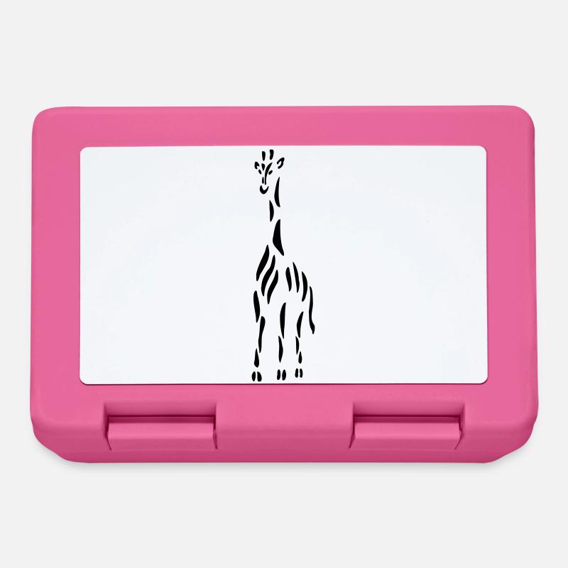 Giraffe - Brotdose - Pink