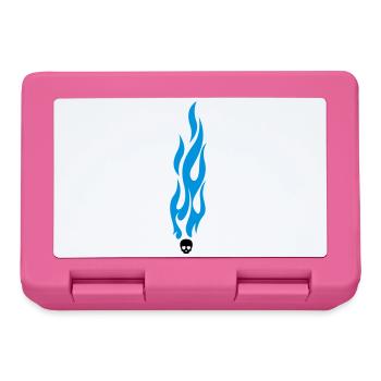 flammen - Brotdose - Pink - Vorne