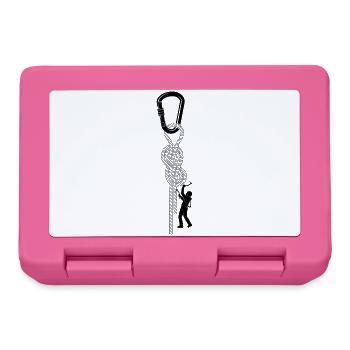 klettern bouldern felsklettern berge Bergsport - Brotdose - Pink - Vorne