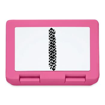 Burn to be wild 2 - Lunchbox - pink - Front