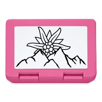 Logo sun mountain flower - Lunchbox - pink - Front