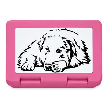 Pyreneenberghund - Boîte à goûter - rose - Devant