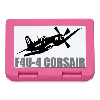 F4U 4 Corsair - Boîte à goûter - rose - Devant