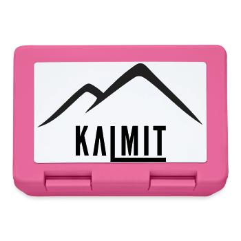Bergsilhouette Minimaler Gipfel - Brotdose - Pink - Vorne