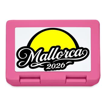 Mallorca 2026 Sun - Lunchbox - pink - Front