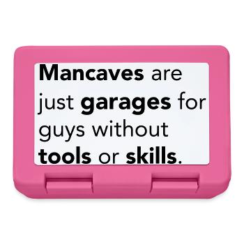 Mancaves - Brotdose - Pink - Vorne