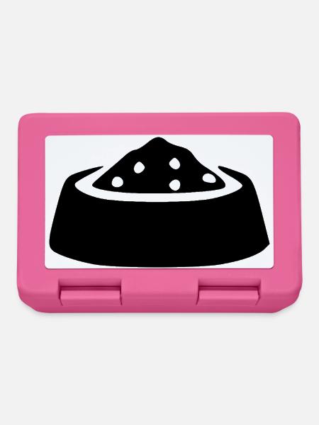Napf Futter Haustiere Geschenk - Brotdose - Pink