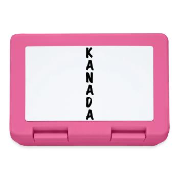 Kanada - Brotdose - Pink - Vorne