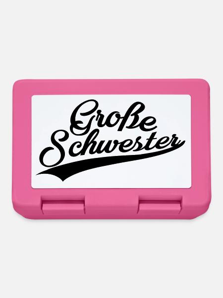 Handwriting grande soeur - Boîte à goûter - rose