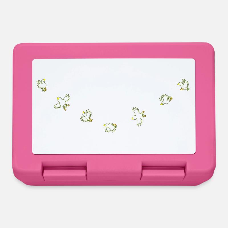 Birdies - Lunchbox - pink