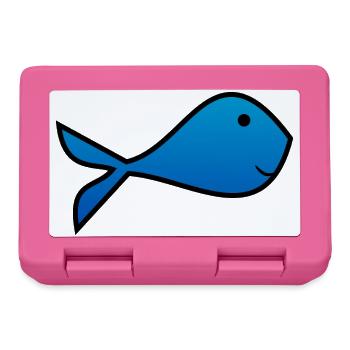 SARDINE. FISH. APRIL FOOL. EASTER. SEA - Lunchbox - pink - Front