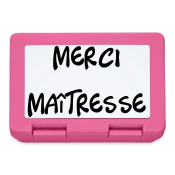 THANK YOU. MISTRESS. THANK YOU MISTRESS. MISTRESS - Lunchbox - pink - Front