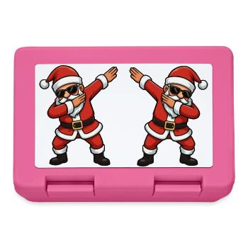 Dab Santa Doppelganger - Lunchbox - pink - Front