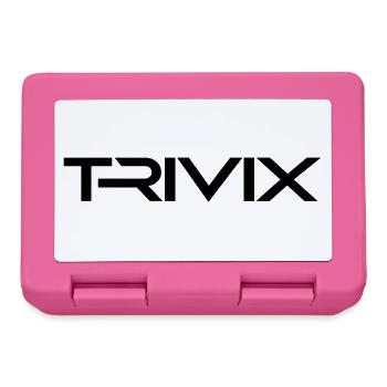 TRIVIX Offizielles Merchandise | Elektronische Musik - Brotdose - Pink - Vorne