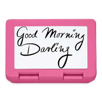 Good Morning Darling - Brotdose - Pink - Vorne