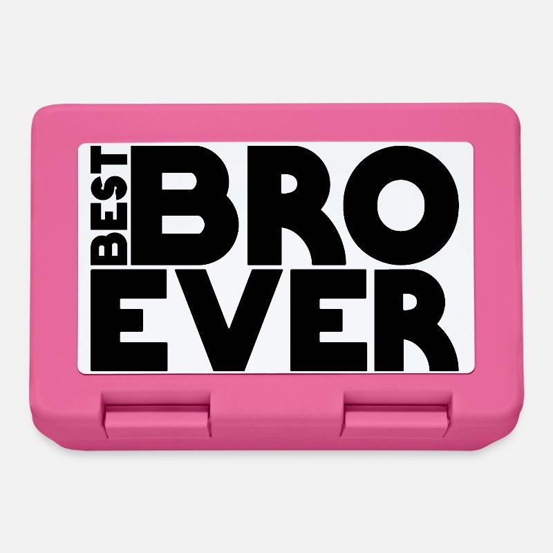 Best BRO ever - Boîte à goûter - rose