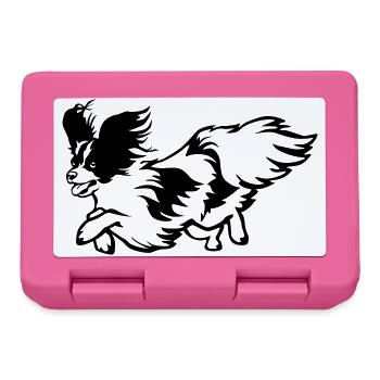 Papillon - Lunchbox - pink - Front