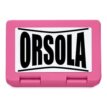 Orsola t-shirt t-shirt gift idea - Lunchbox - pink - Front