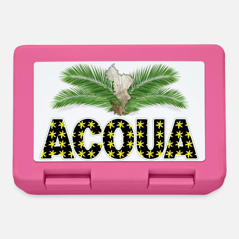 ACOUA - Boîte à goûter - rose
