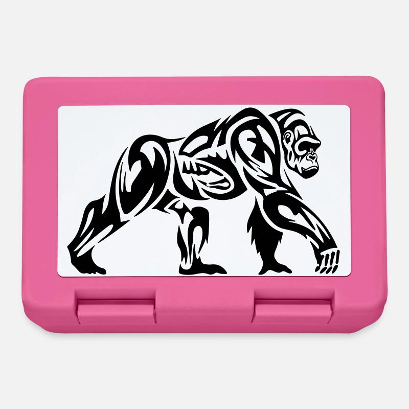 Gorilla Tribal - Brotdose - Pink