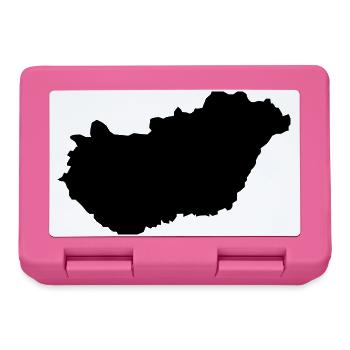 Hungary Country - Lunchbox - pink - Front