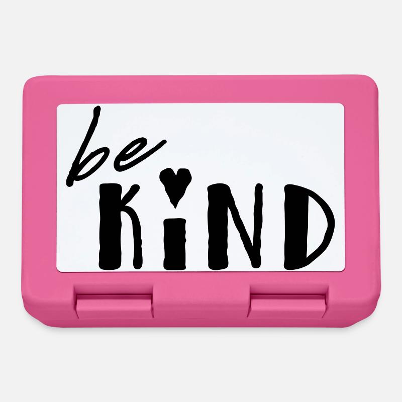 be kind - Brotdose - Pink