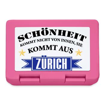Beauté de Zurich - Boîte à goûter - rose - Devant