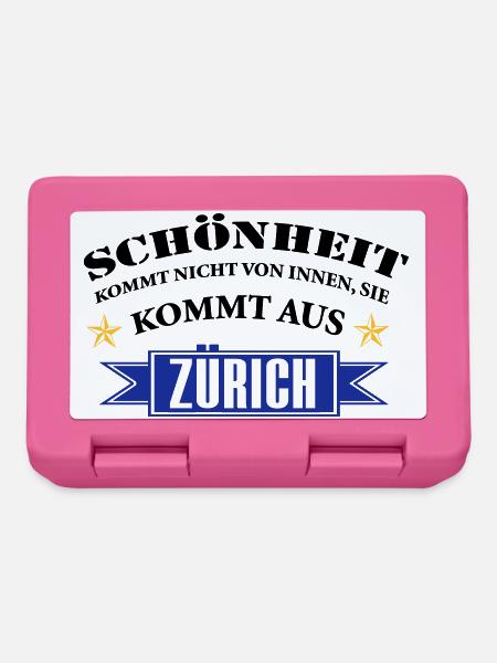 Beauty from Zurich - Lunchbox - pink