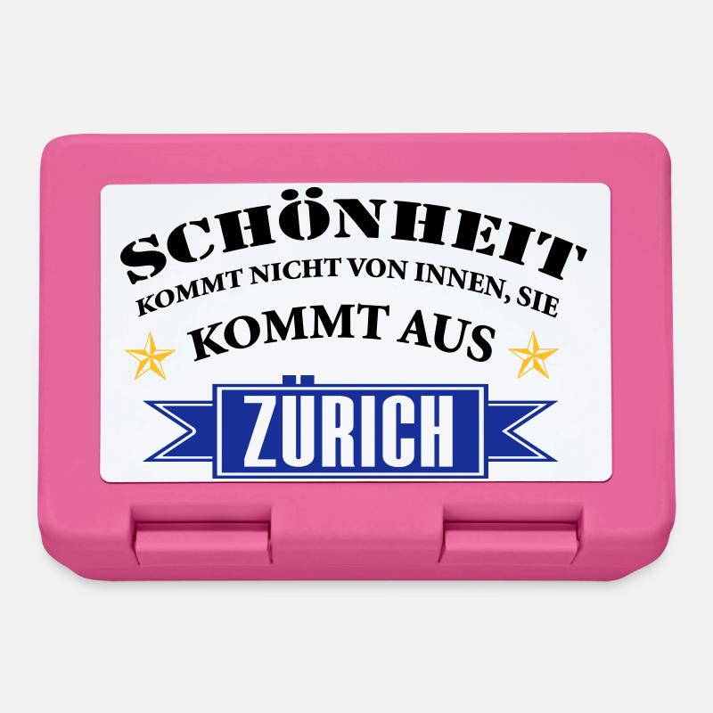 Beauty from Zurich - Lunchbox - pink