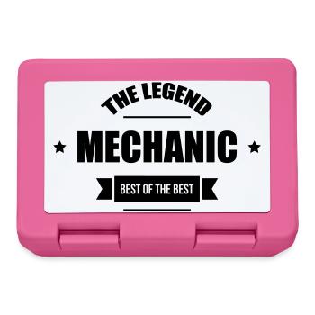 Mechanic - Brotdose - Pink - Vorne