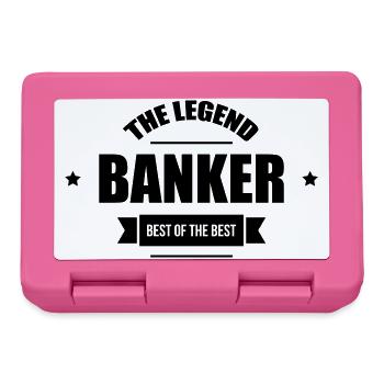 Banker - Lunchbox - pink - Front