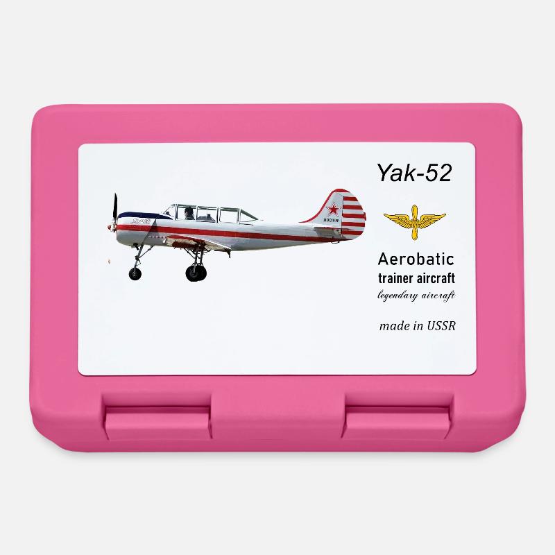 Yak-52 - Brotdose - Pink