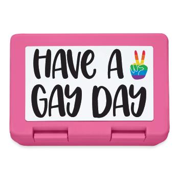 LGBT Pride Month - Have a Gay Day - Brotdose - Pink - Vorne