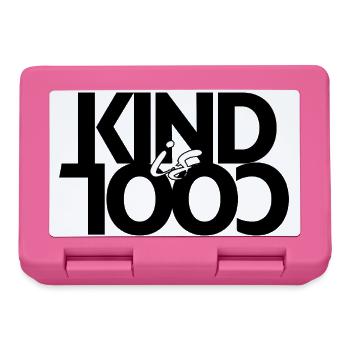 Kind is Cool - Lunchbox - pink - Front