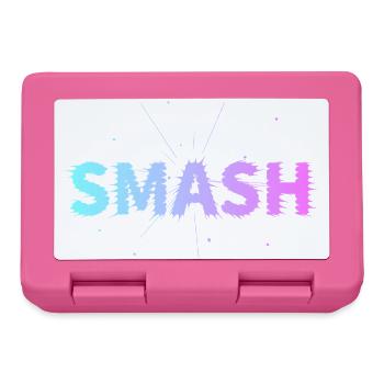 Tennis & Padel Smash Design for Players - Lunchbox - pink - Front