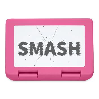 Tennis & Padel Smash Hoodie, T-shirt, Bag - Lunchbox - pink - Front