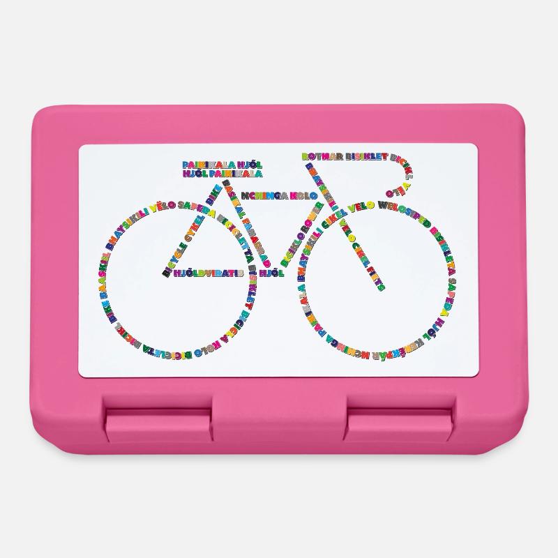 Bicycle languages V1 - Lunchbox - pink