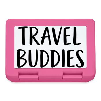 Travel buddies - Brotdose - Pink - Vorne
