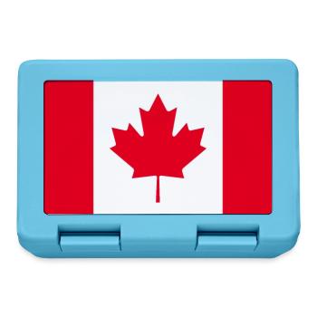 Obtenez nos drapeaux du Canada maintenant - Boîte à goûter - bleu saphir - Devant
